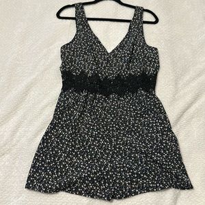 Floral Romper, Medium